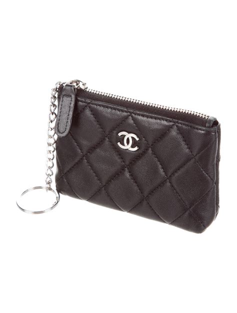 chanel key pouch.